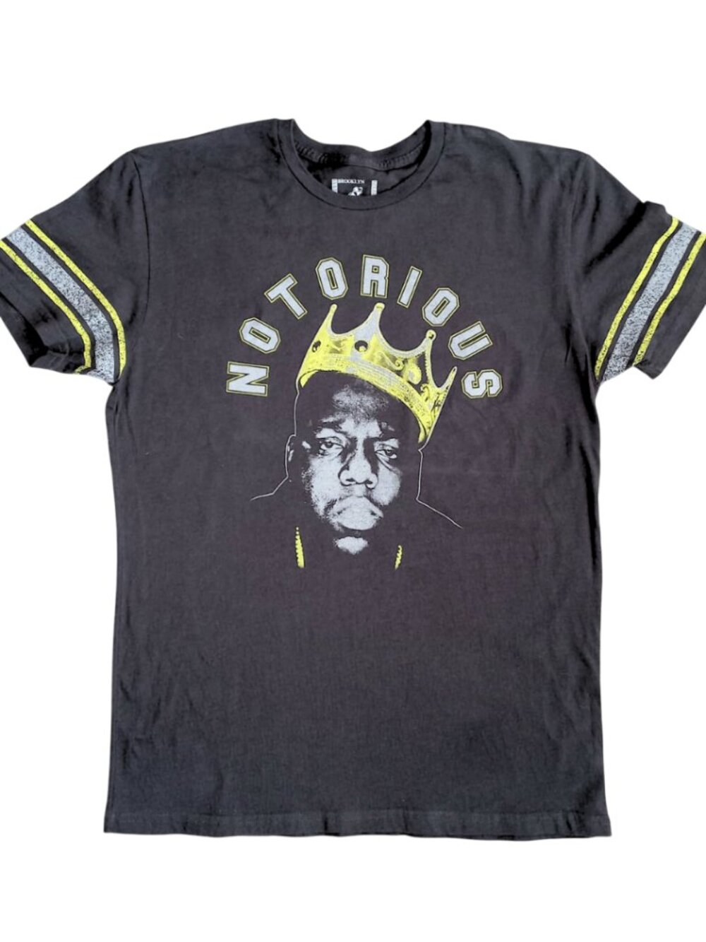 Brooklyn Mint Notorious BIG Graphic Tee - Biggie Smalls Rap T-Shirt, Size L